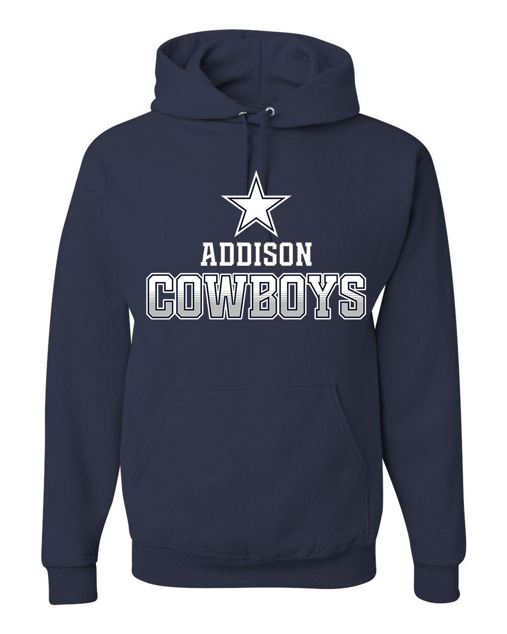 Sweat à Capuche Unisexe Podeo Cowboys Association | Capuche Professionnel Avec Logo - Neuf Avec étiquettes FunnyArtFactory