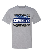 Load image into Gallery viewer, Addison Cowboys Cheetah - T-shirt - ADULT