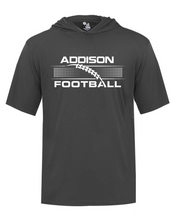 Load image into Gallery viewer, Addison Football - Halftone Hooded Performance Tee - ADULT