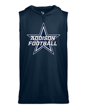 Load image into Gallery viewer, Star Addison Football Hooded Performance Tank - YOUTH