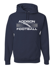 Load image into Gallery viewer, Addison Football Halftone - Hooded Sweatshirt - ADULT