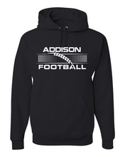 Load image into Gallery viewer, Addison Football Halftone - Hooded Sweatshirt - ADULT