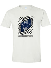 Load image into Gallery viewer, Addison Cowboys Slash - T-shirt - ADULT
