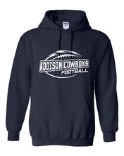 Load image into Gallery viewer, Addison Cowboys Football - Hooded Sweatshirt - ADULT