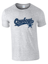 Load image into Gallery viewer, Addison Cowboys Swoosh - T-shirt - ADULT