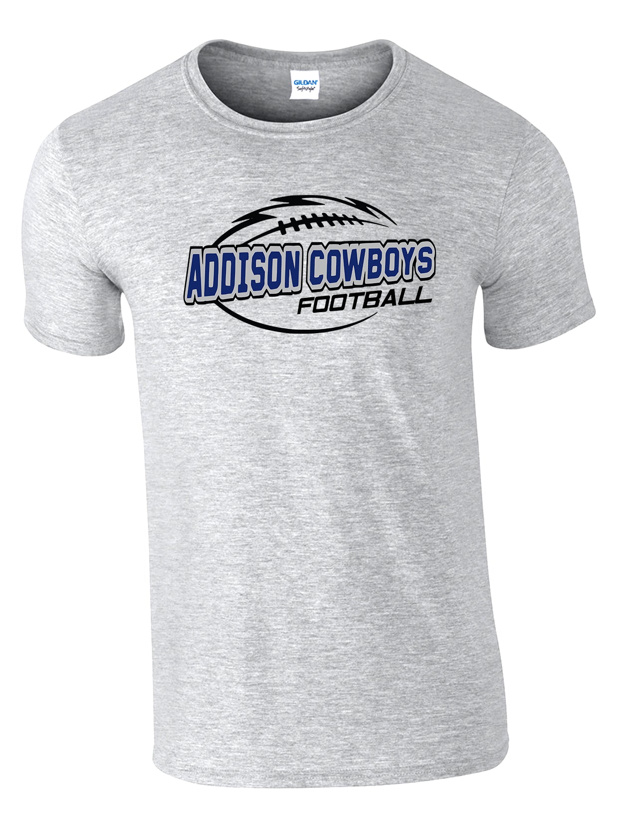 Addison Cowboys Football - T-shirt - ADULT – Addison Cowboys Merch