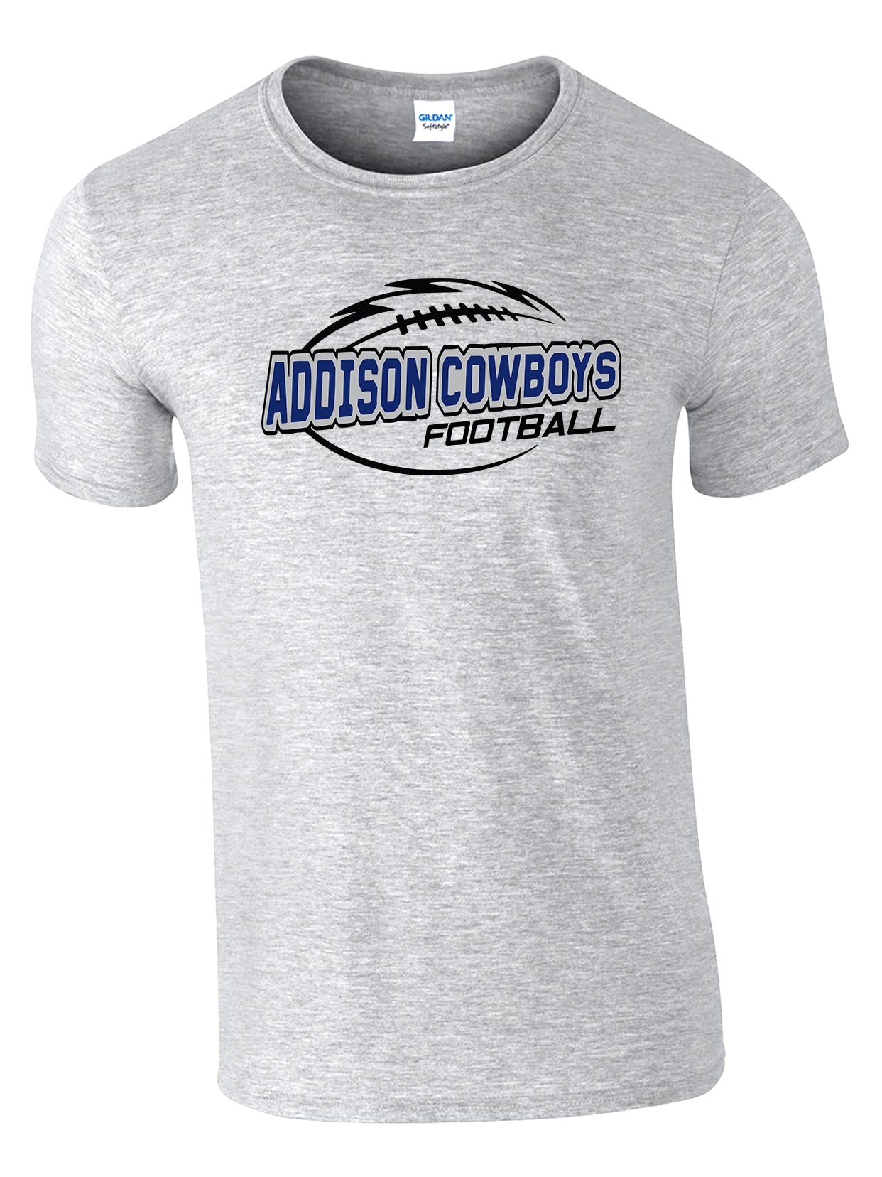 Addison Cowboys Football - T-shirt - YOUTH – Addison Cowboys Merch