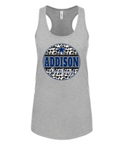 Load image into Gallery viewer, Addison Cowboys Leopard Circle - Tank Top - ADULT