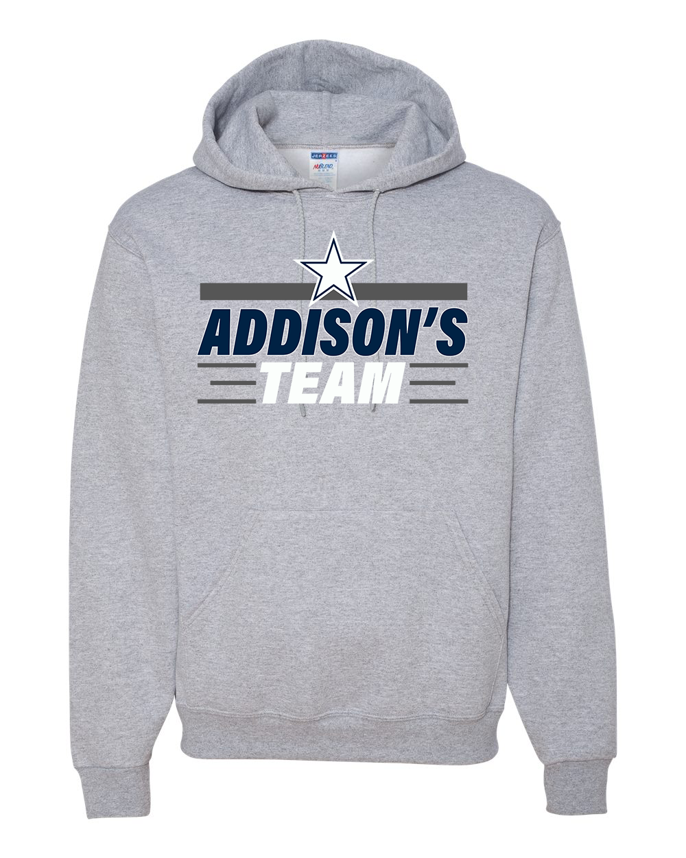 Addison's Team - Hooded Sweatshirt - YOUTH – Addison Cowboys Merch