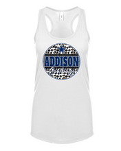 Load image into Gallery viewer, Addison Cowboys Leopard Circle - Tank Top - ADULT