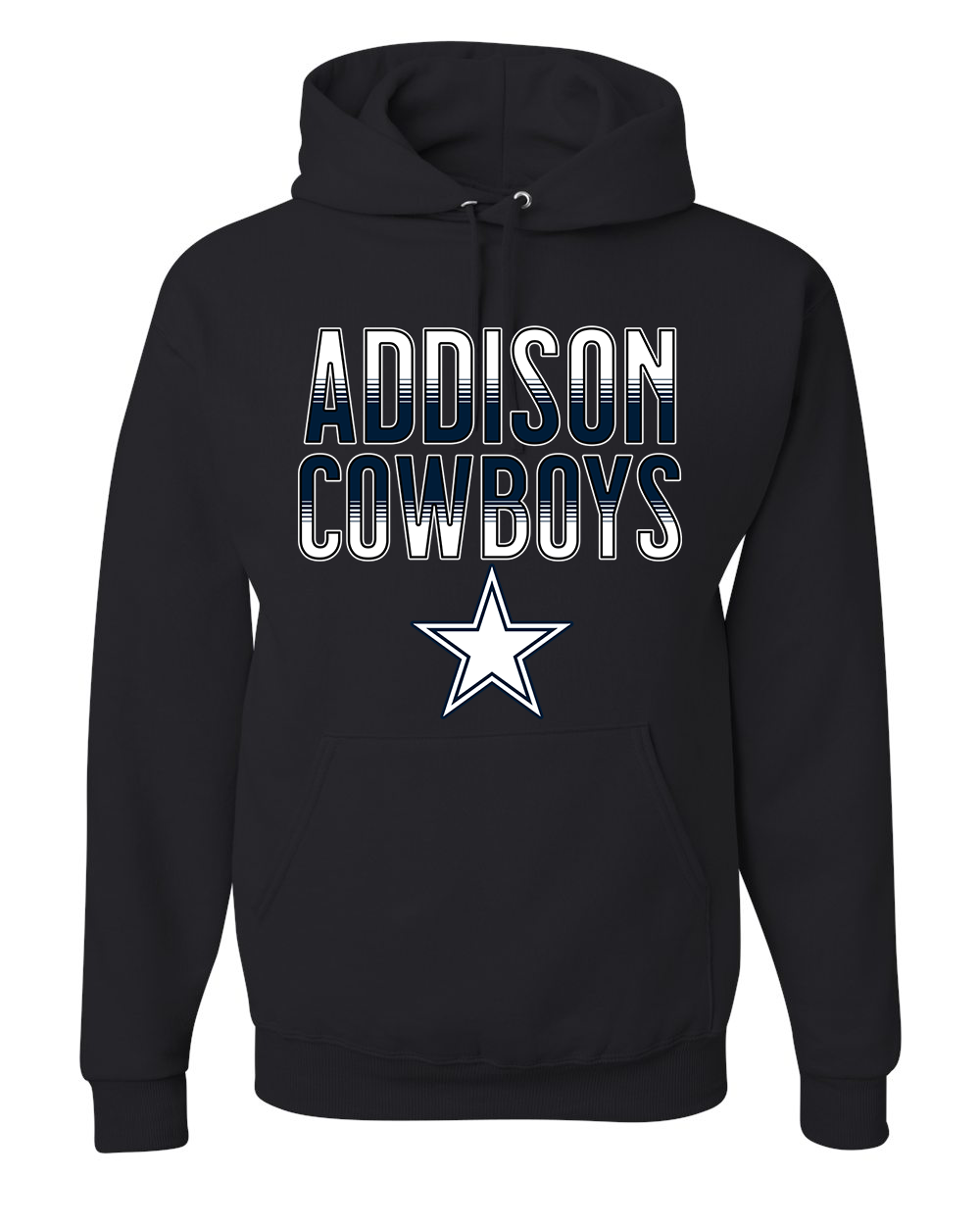Cowboys 5 - Hooded Sweatshirt - ADULT