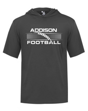 Load image into Gallery viewer, Addison Football - Halftone Hooded Performance Tee - ADULT
