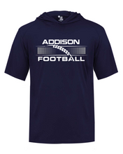 Load image into Gallery viewer, Addison Football Hooded Performance Tee - YOUTH
