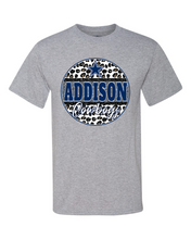 Load image into Gallery viewer, Addison Cowboys Leopard - T-shirt - ADULT
