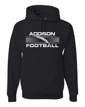 Load image into Gallery viewer, Addison Football Halftone - Hooded Sweatshirt - YOUTH
