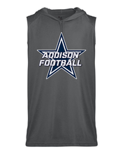 Load image into Gallery viewer, Star Addison Football Hooded Performance Tank - YOUTH
