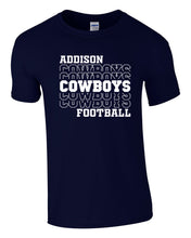 Load image into Gallery viewer, Addison Cowboys Repeat - T-shirt - YOUTH
