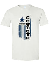 Load image into Gallery viewer, Addison Cowboys Flag - T-shirt -ADULT
