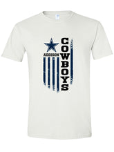 Load image into Gallery viewer, Addison Cowboys Flag - T-shirt - YOUTH
