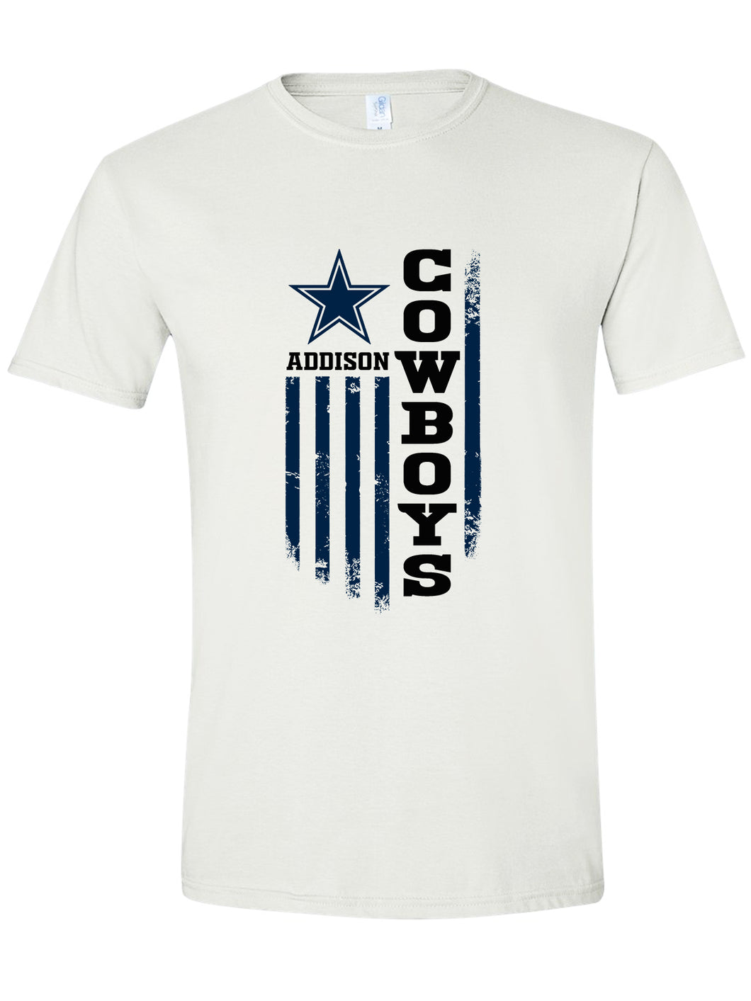 Addison Cowboys Flag - T-shirt - YOUTH