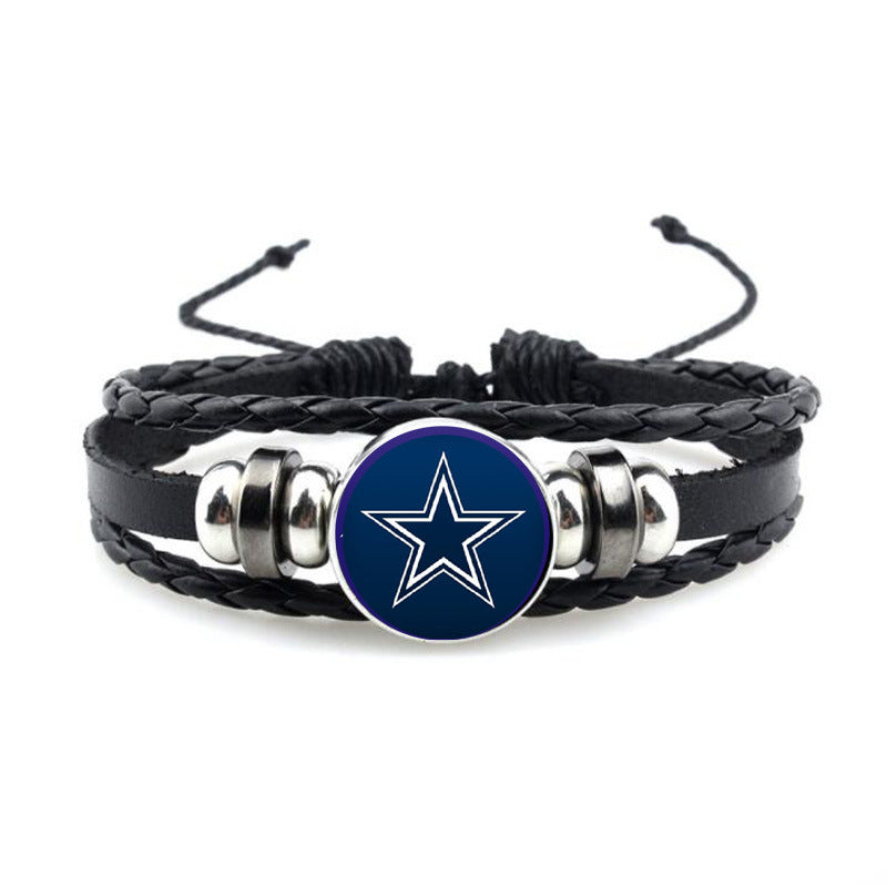 Cowboys Leather Bracelet