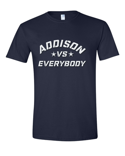 Addison Cowboys Football - Hooded Sweatshirt - YOUTH