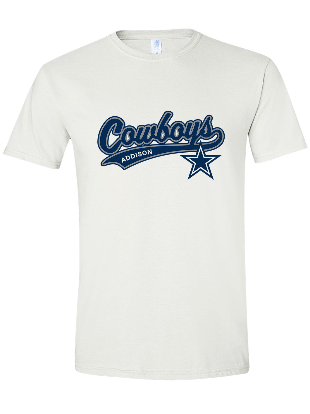 Addison Cowboys Swoosh - T-shirt - ADULT