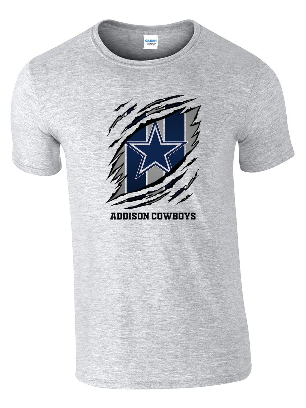 Addison Cowboys Slash T-shirt - YOUTH