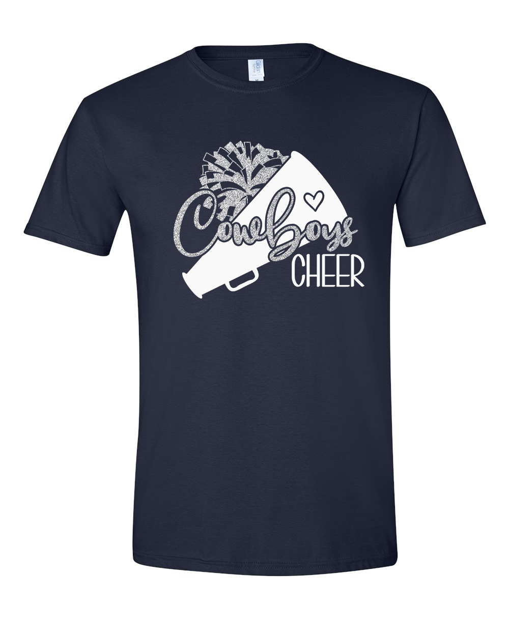 Addison Cowboys Glitter Cheer - T-shirt - YOUTH