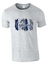 Load image into Gallery viewer, Addison Cowboys Brush Stroke T-shirt - YOUTH
