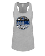 Load image into Gallery viewer, Addison Cowboys Leopard Circle - Tank Top - ADULT
