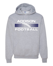 Load image into Gallery viewer, Addison Football Halftone - Hooded Sweatshirt - YOUTH
