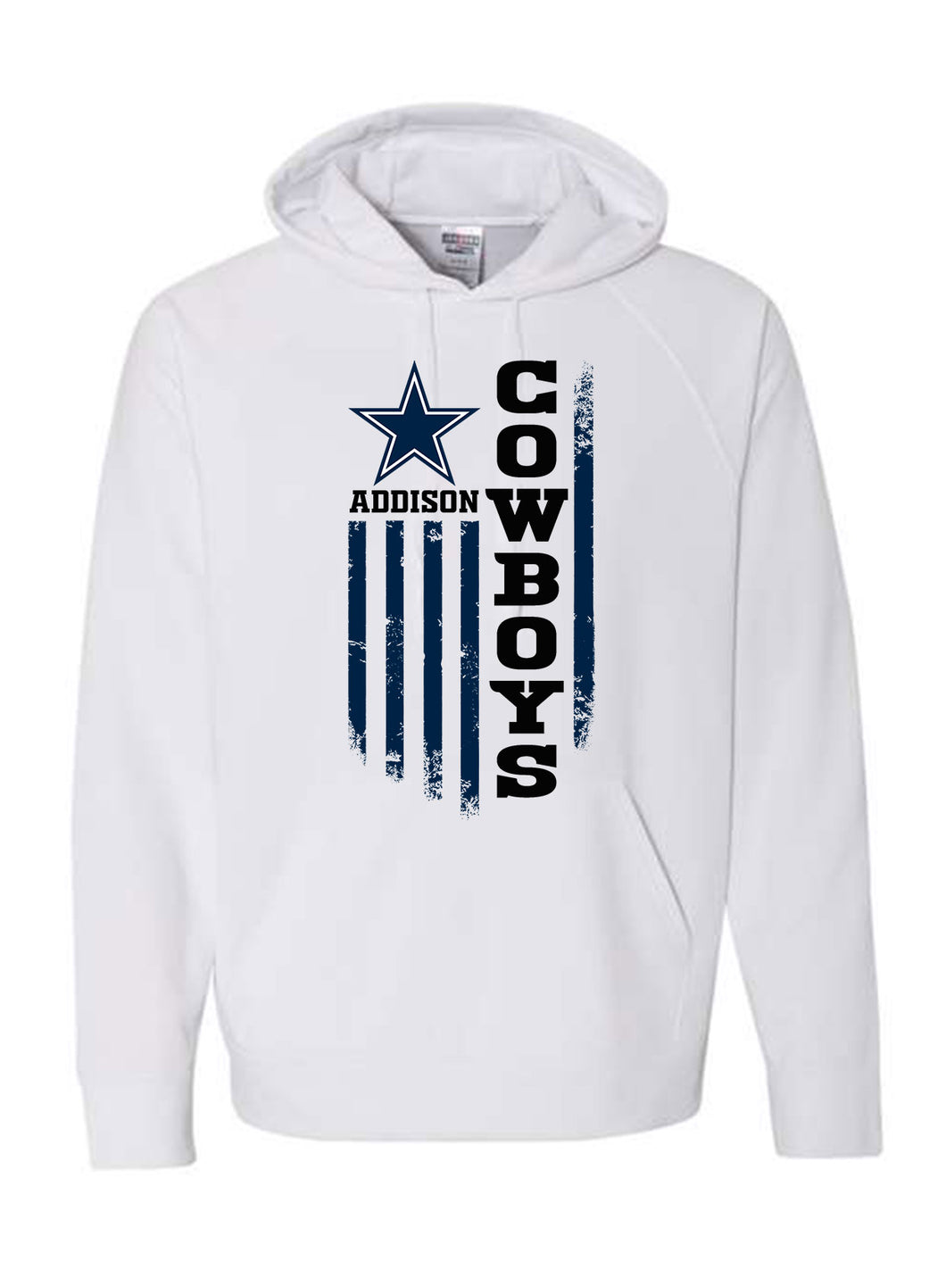 Cowboys Flag Performance Hoodie – Addison Cowboys Merch